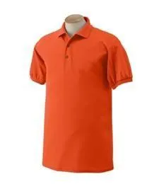 Men's Knit Polo Shirt with Collar