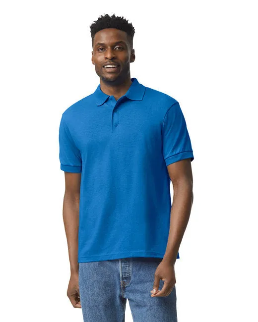 Men's Knit Polo Shirt with Collar