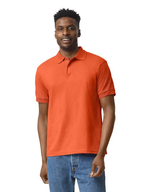 Men's Knit Polo Shirt with Collar