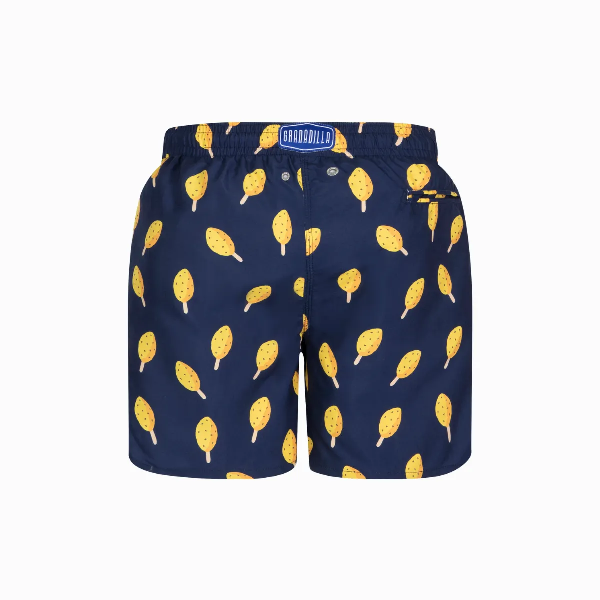 Mid-length Swim Shorts | Navy Lolly