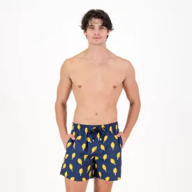 Mid-length Swim Shorts | Navy Lolly