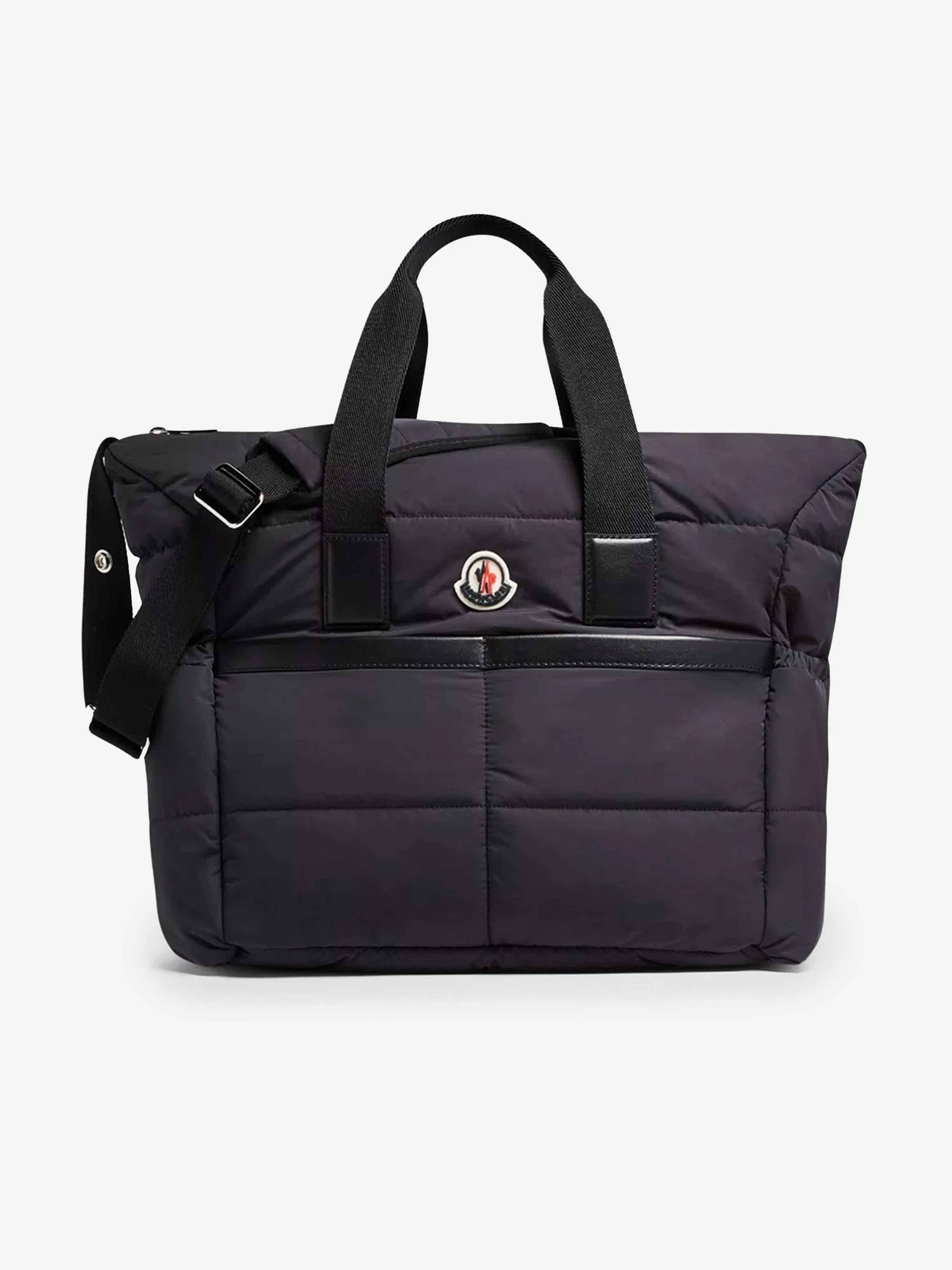 Moncler Enfant Baby Padded Changing Bag in Black (38cm)