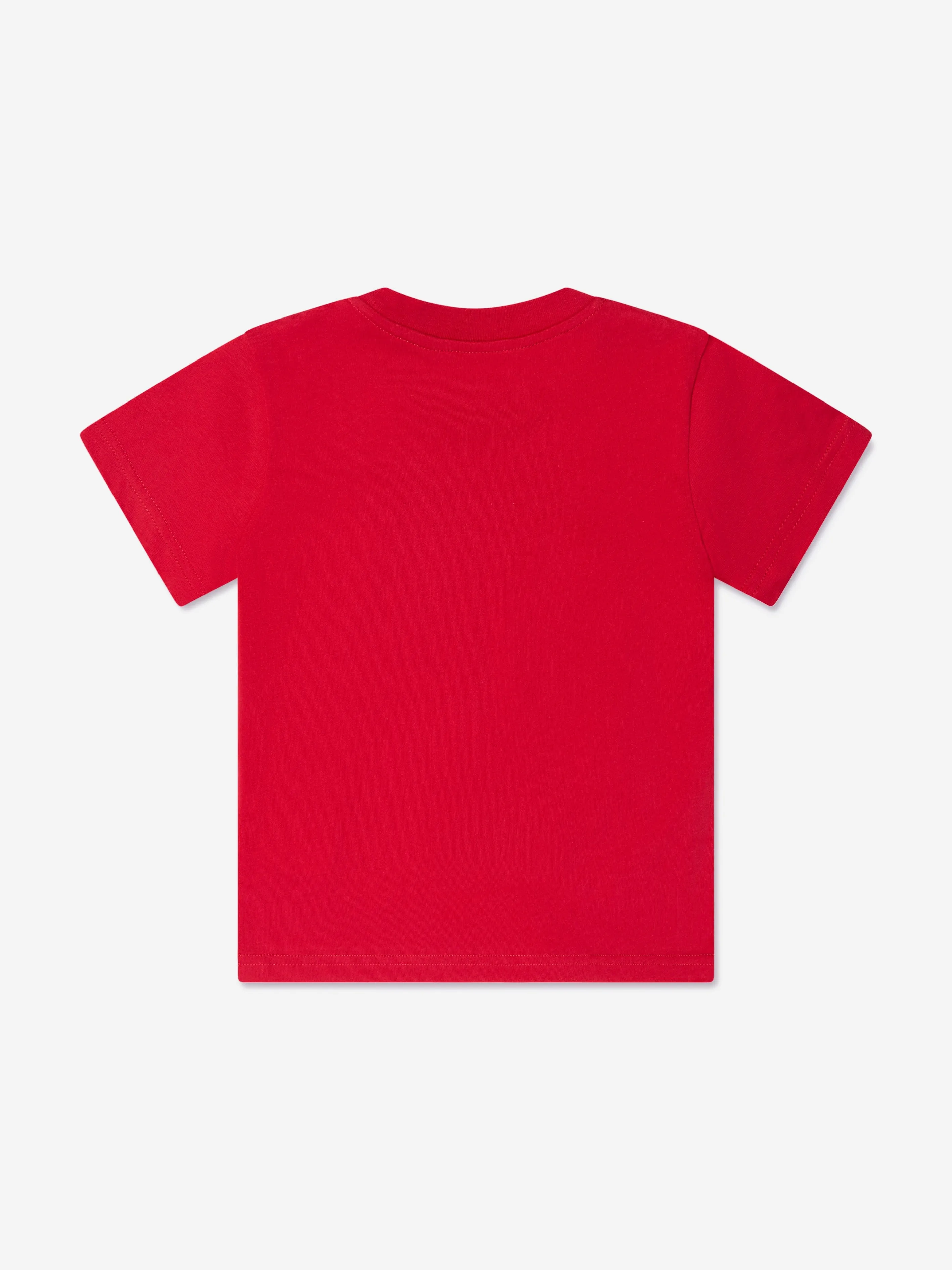 Moncler Enfant Kids Logo T-Shirt in Red