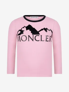 Moncler Enfant Moncler Girls Cotton Long Sleeve T-Shirt