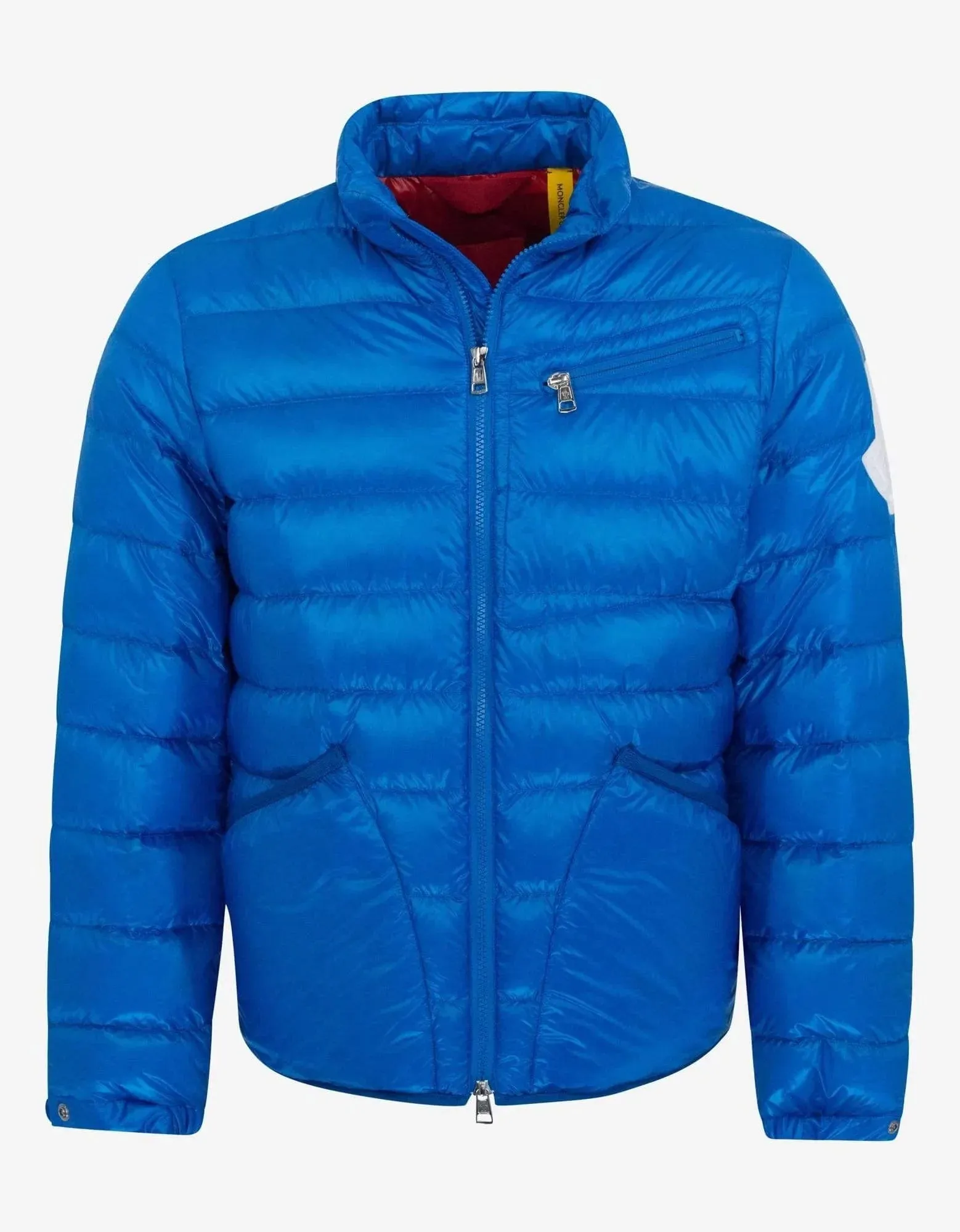 Moncler Liam Blue Nylon Down Jacket