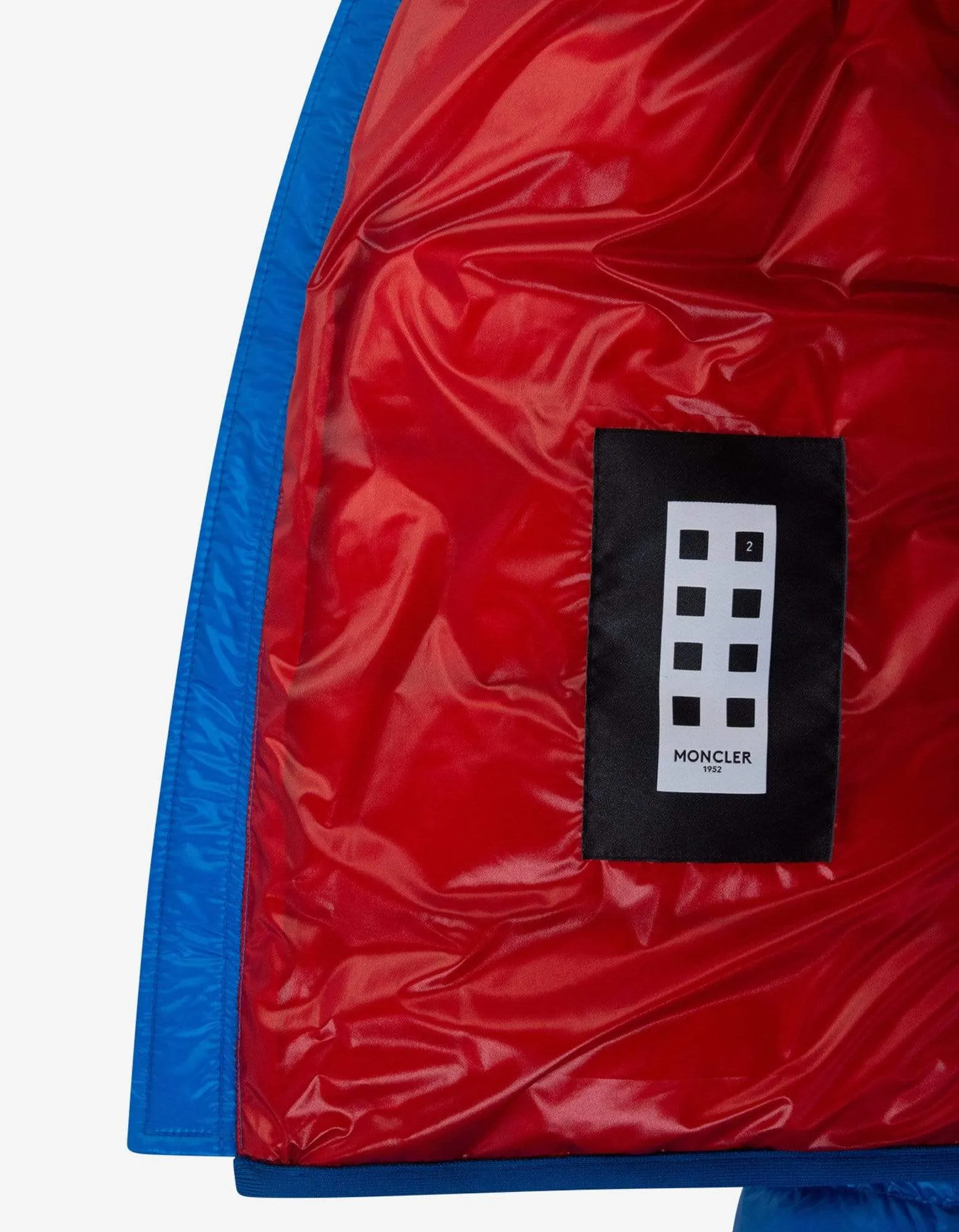 Moncler Liam Blue Nylon Down Jacket