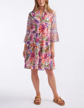 Morocco Midi Dress - Tulleries Print