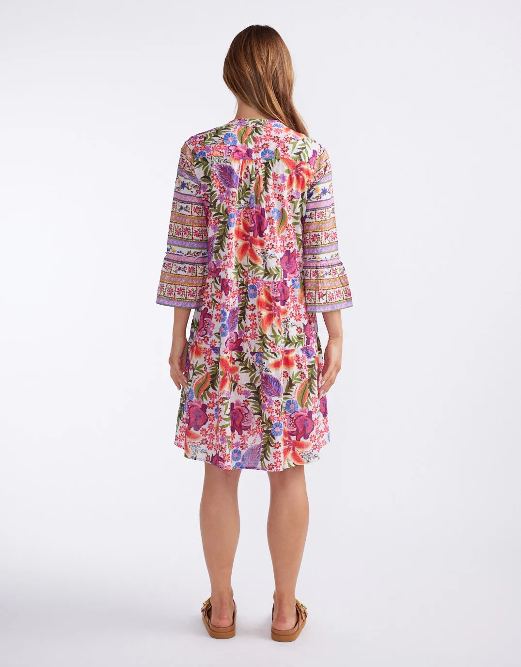 Morocco Midi Dress - Tulleries Print