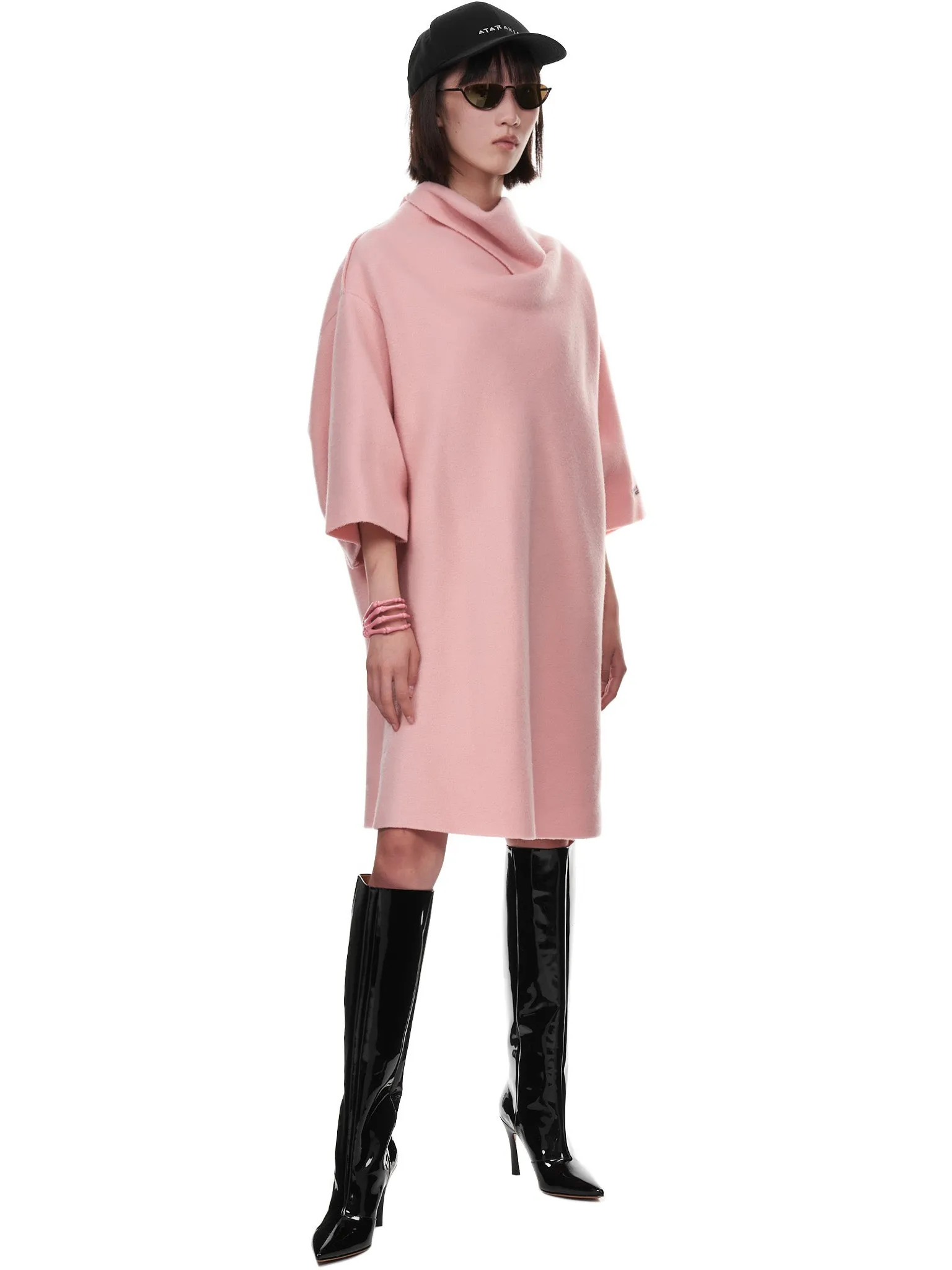 Oversized Tunic (212-W200-LIGHTPINK)