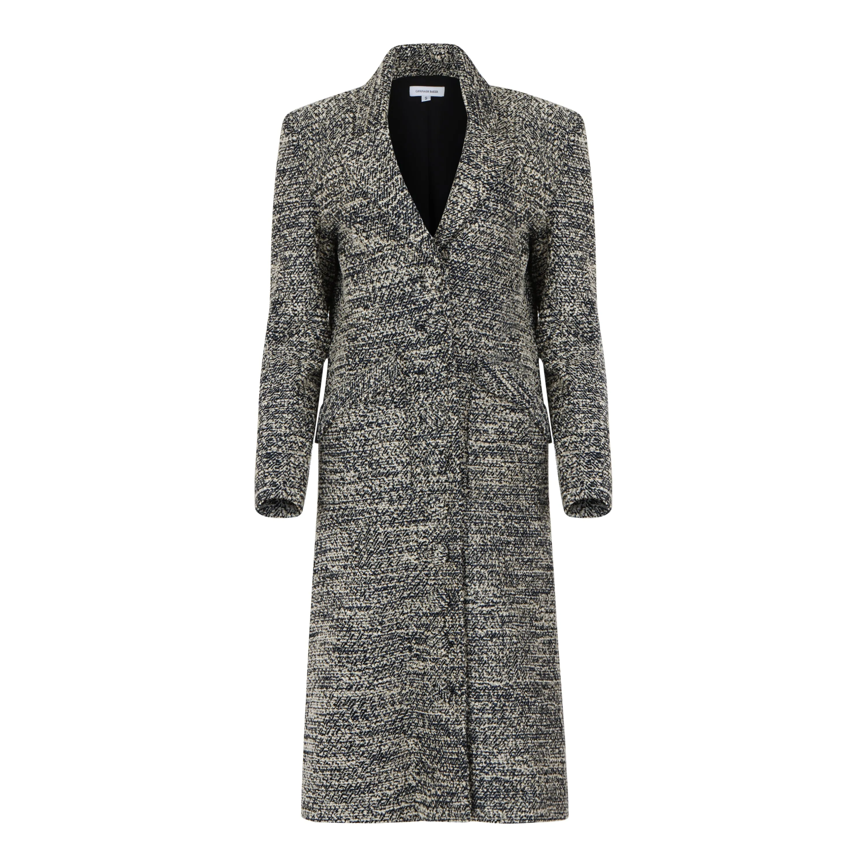 Oversized Tweed Coat