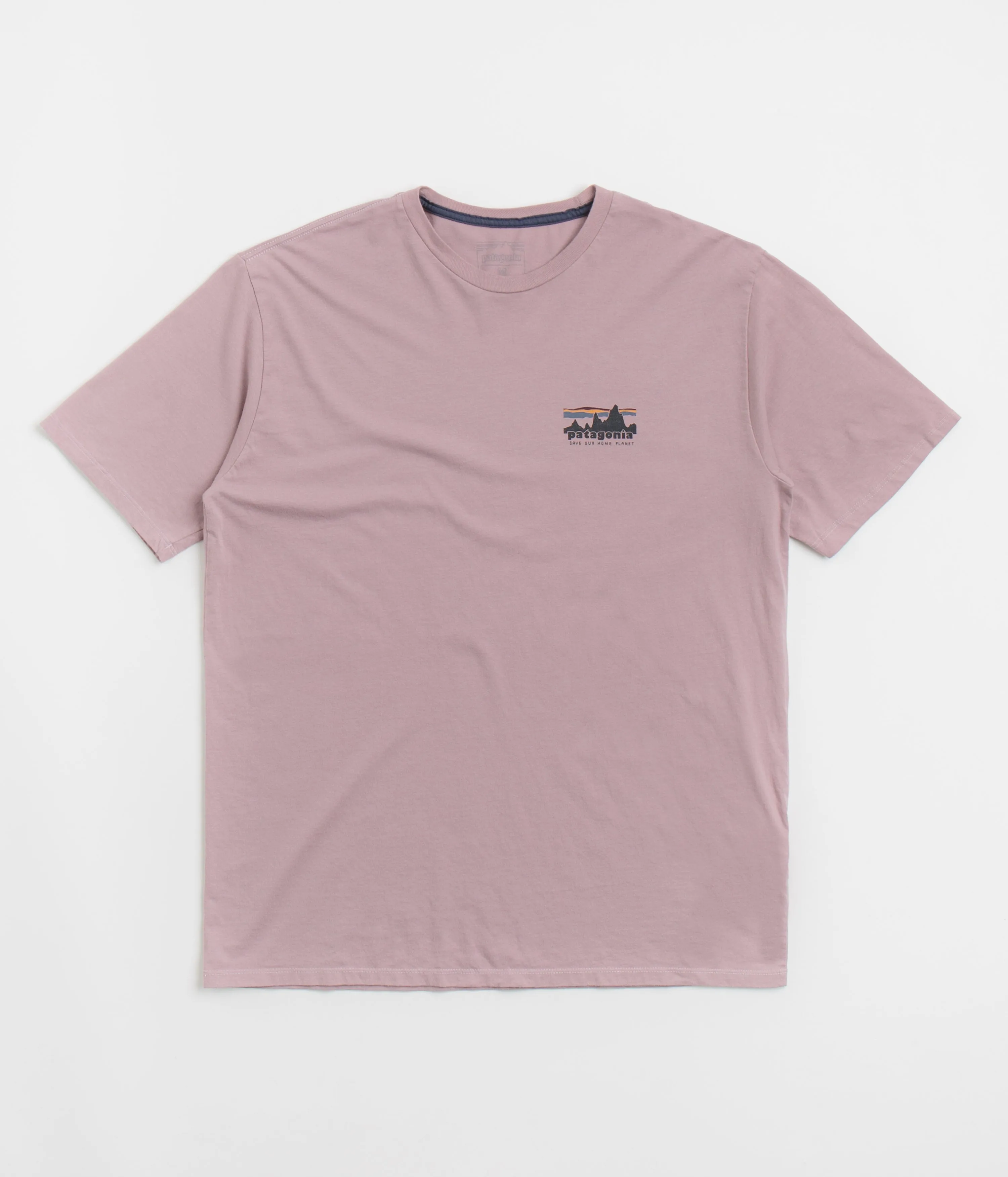 Patagonia 73 Skyline Organic T-Shirt - Stormy Mauve