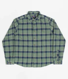 Patagonia Cotton In Conversion Fjord Flannel Shirt - Graft: Hemlock Green