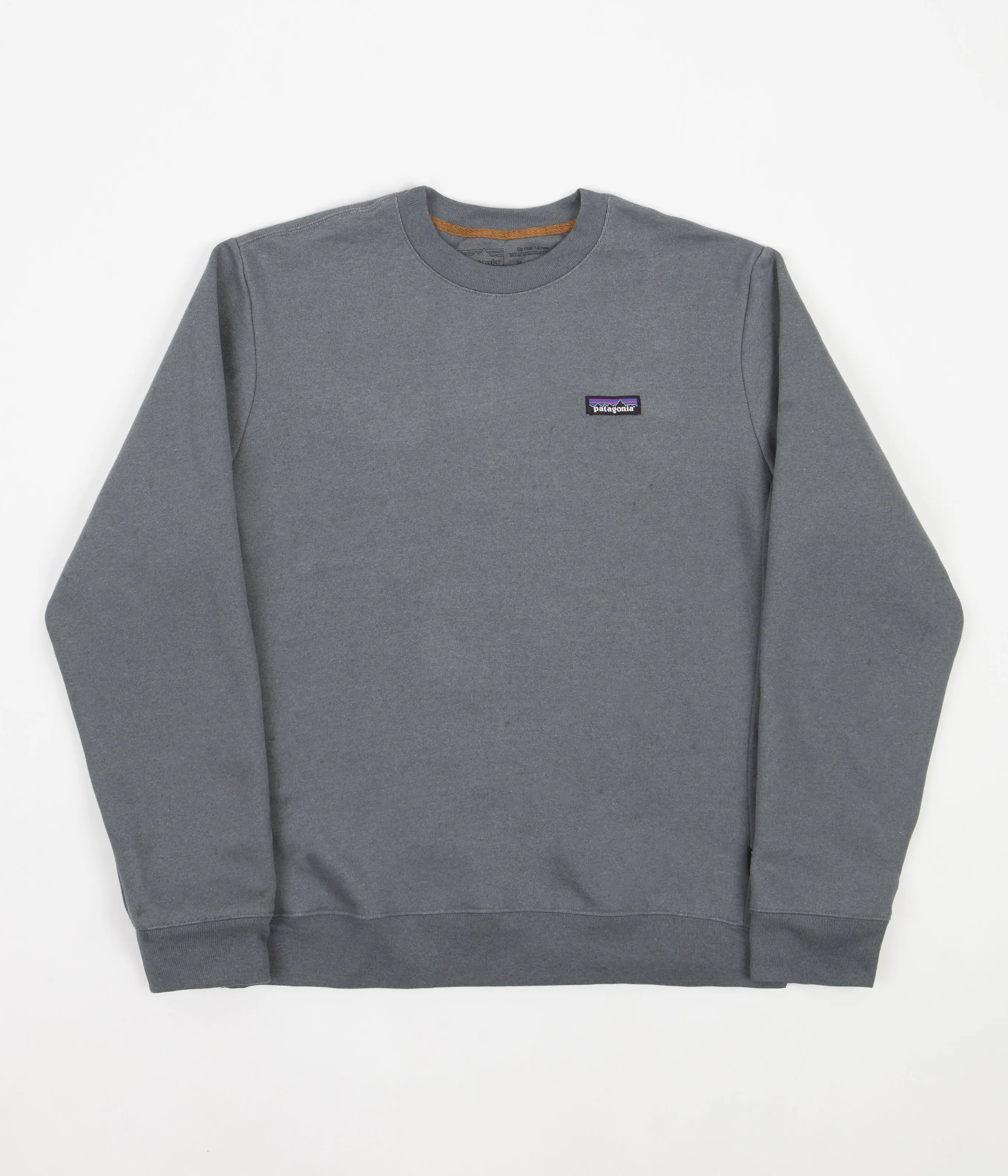 Patagonia P-6 Label Uprisal Crewneck Sweatshirt - Plume Grey