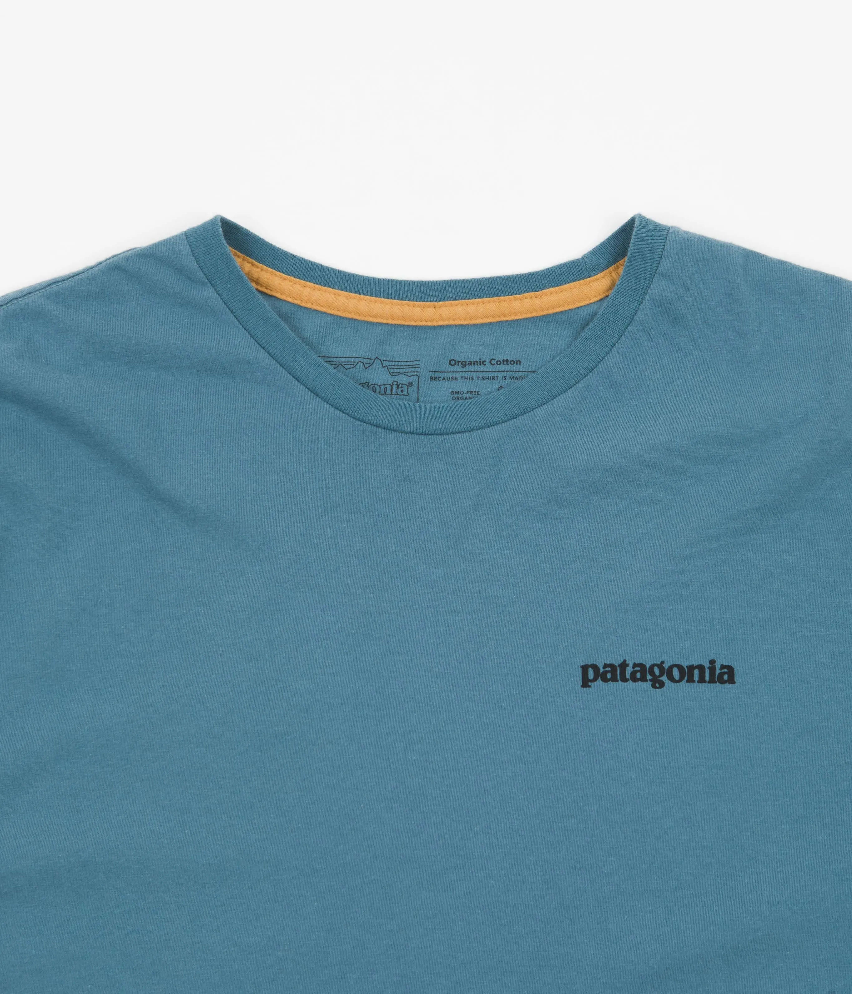 Patagonia P-6 Mission Organic T-Shirt - Abalone Blue