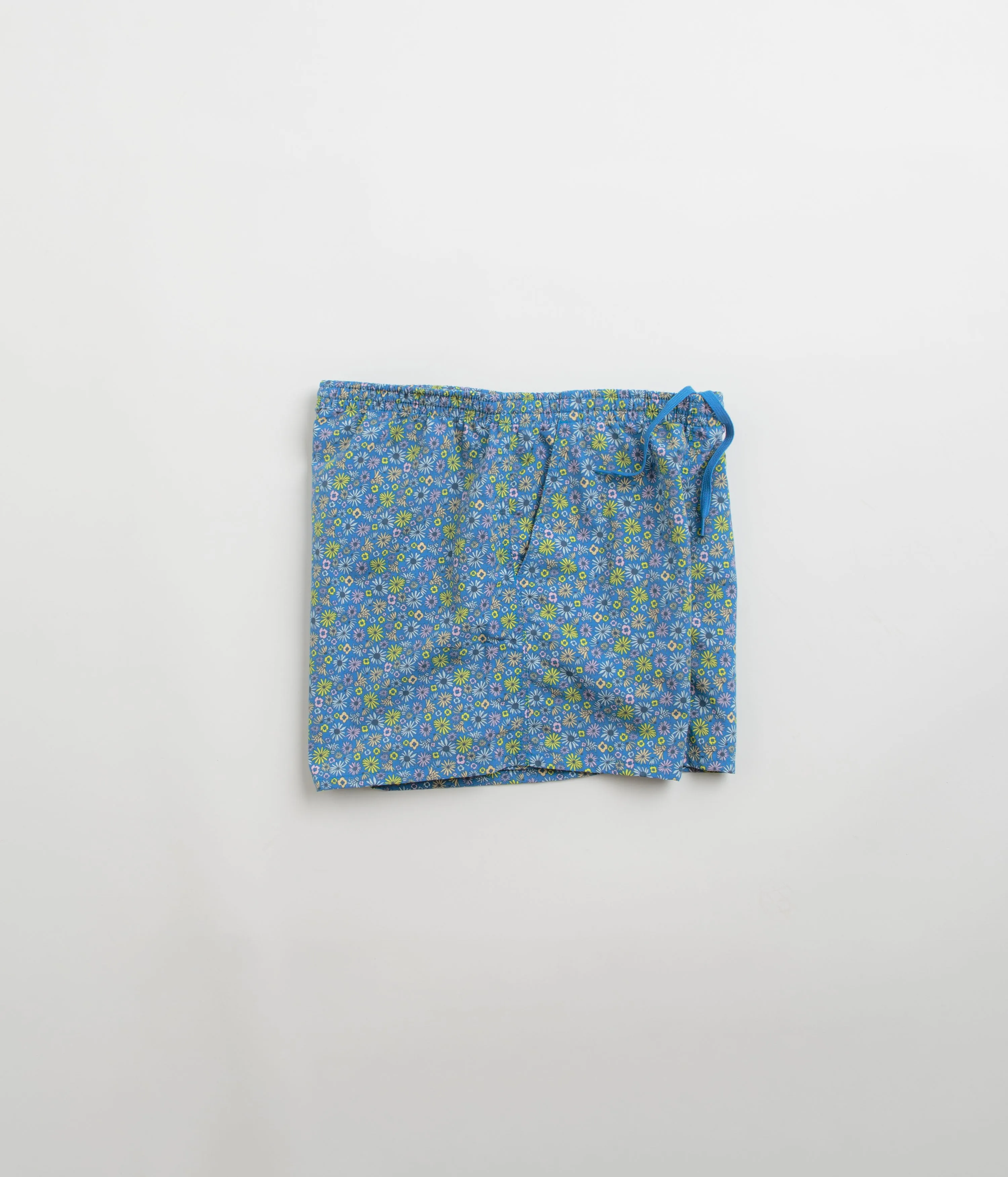 Patagonia Womens Baggies 5" Shorts - Floral Fun: Vessel Blue