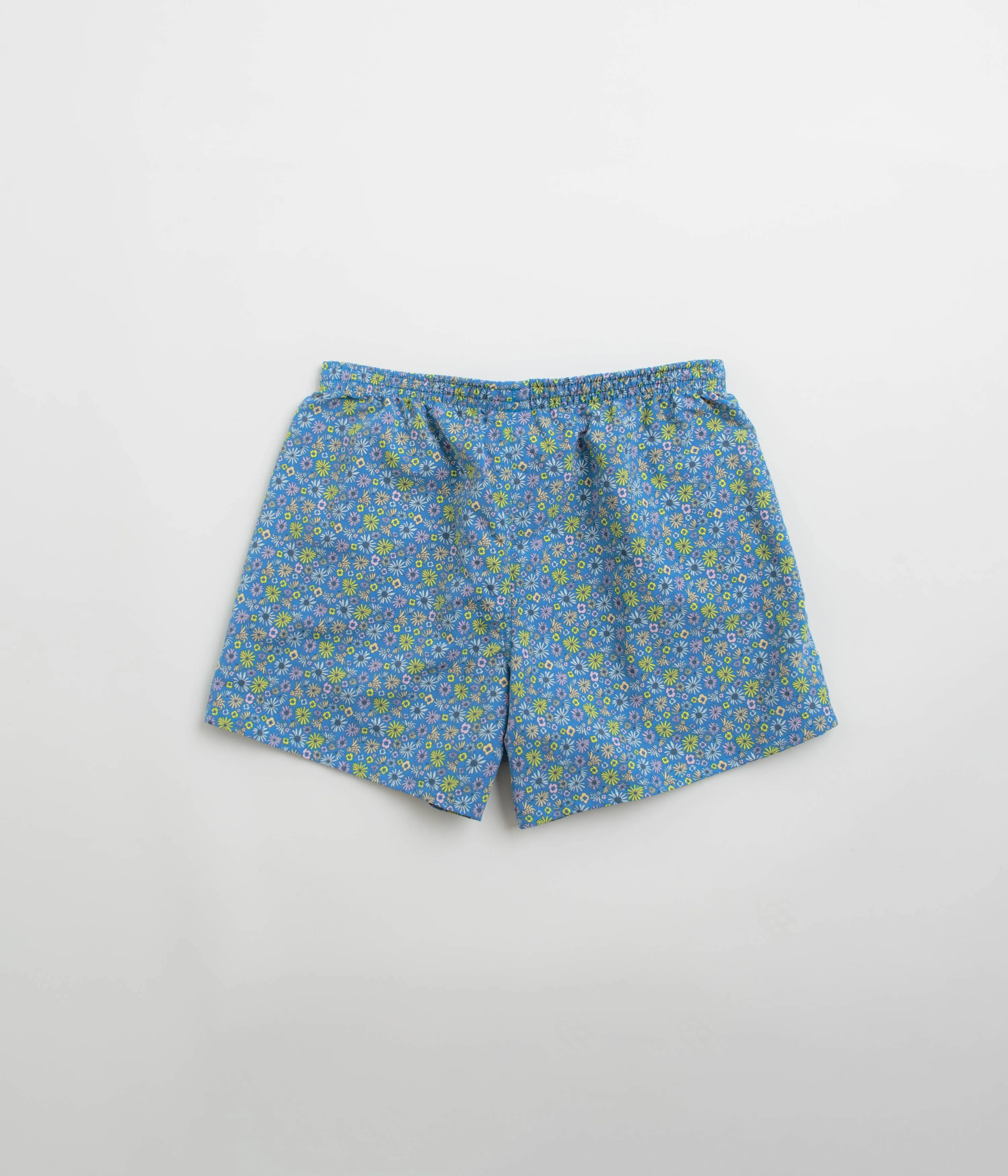 Patagonia Womens Baggies 5" Shorts - Floral Fun: Vessel Blue