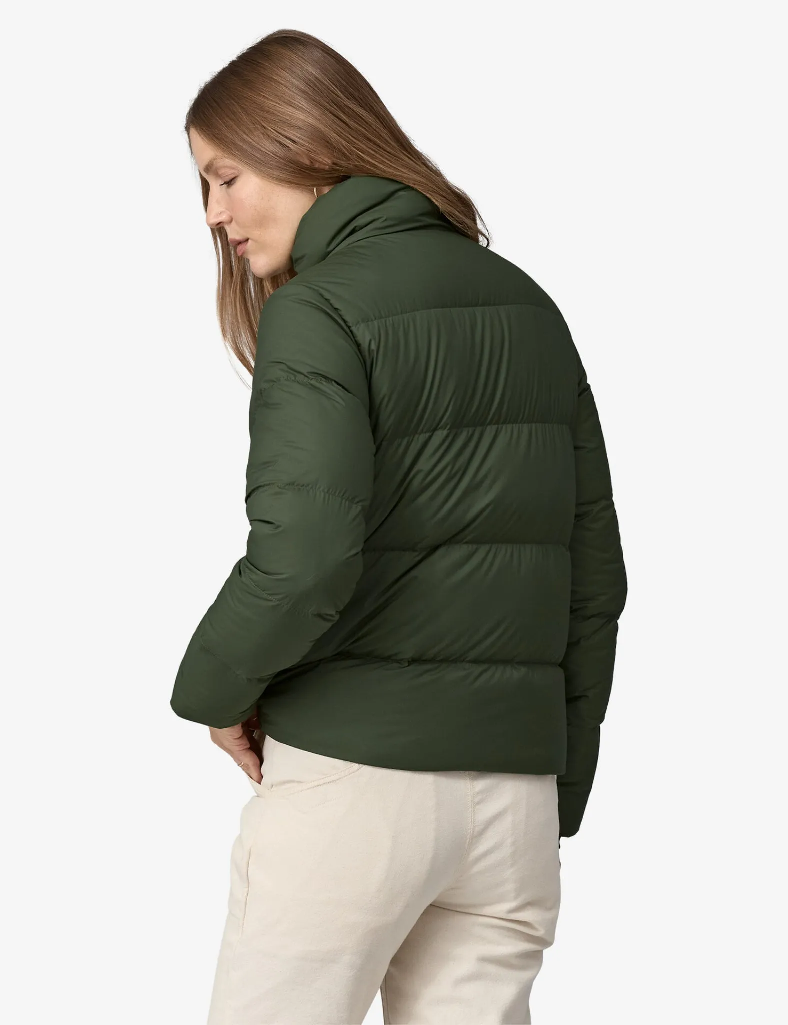 Patagonia Women's Silent Down Jacket - Torrey Pine Green