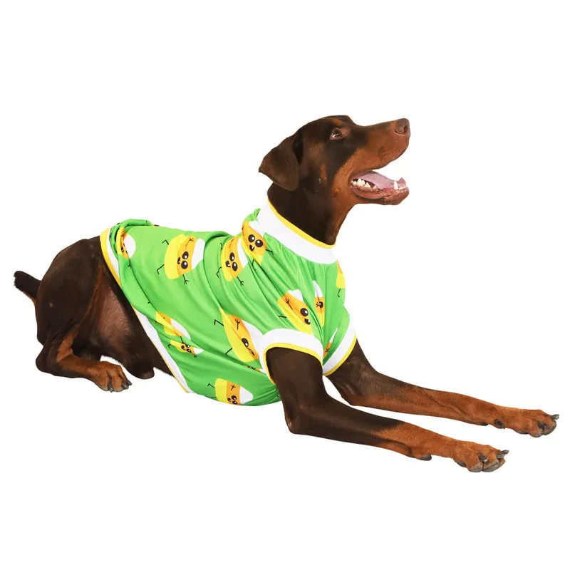 Pawsindia Candyman T-Shirt For Dog, Green