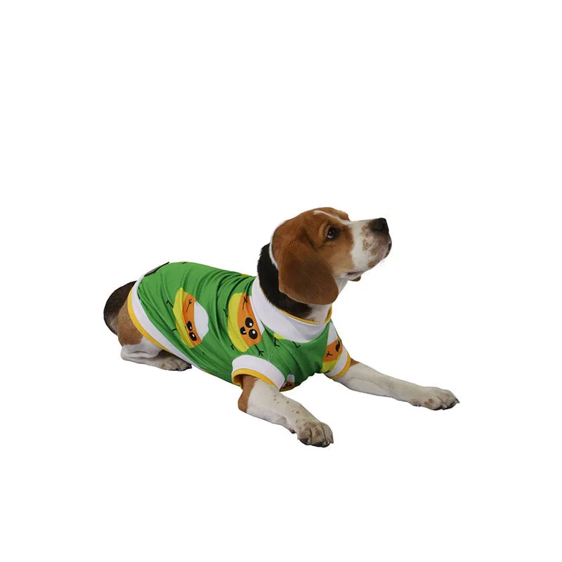 Pawsindia Candyman T-Shirt For Dog, Green