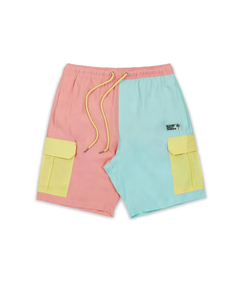 Reason Clothing Colorblock Board Short