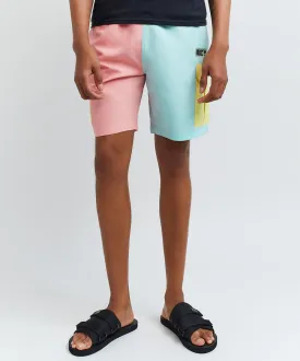 Reason Clothing Colorblock Board Short