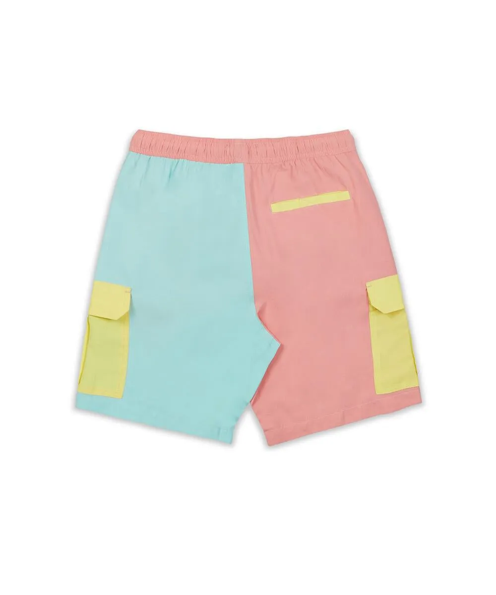 Reason Clothing Colorblock Board Short