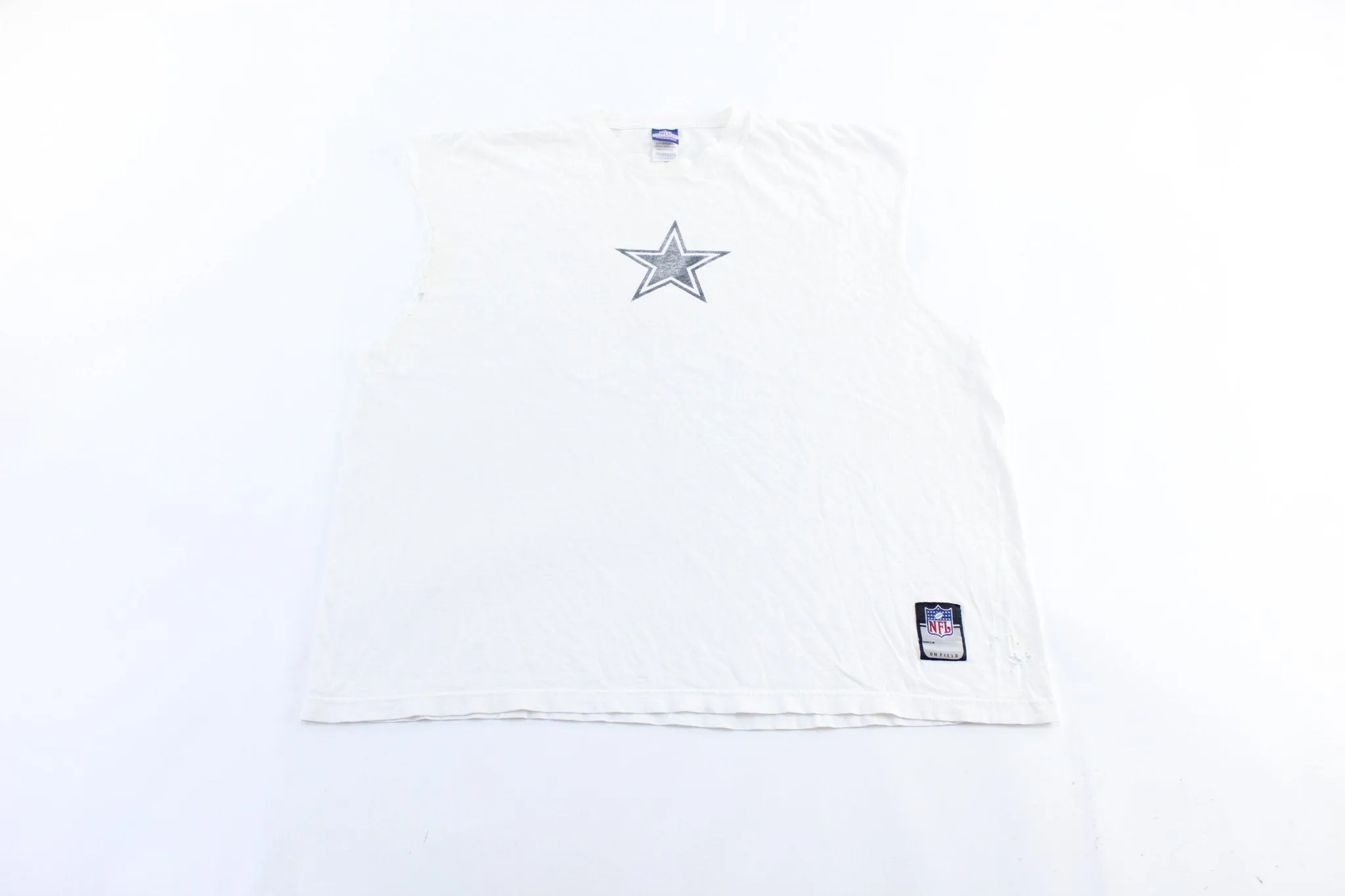 Reebok Logo Dallas Cowboys Tank Top