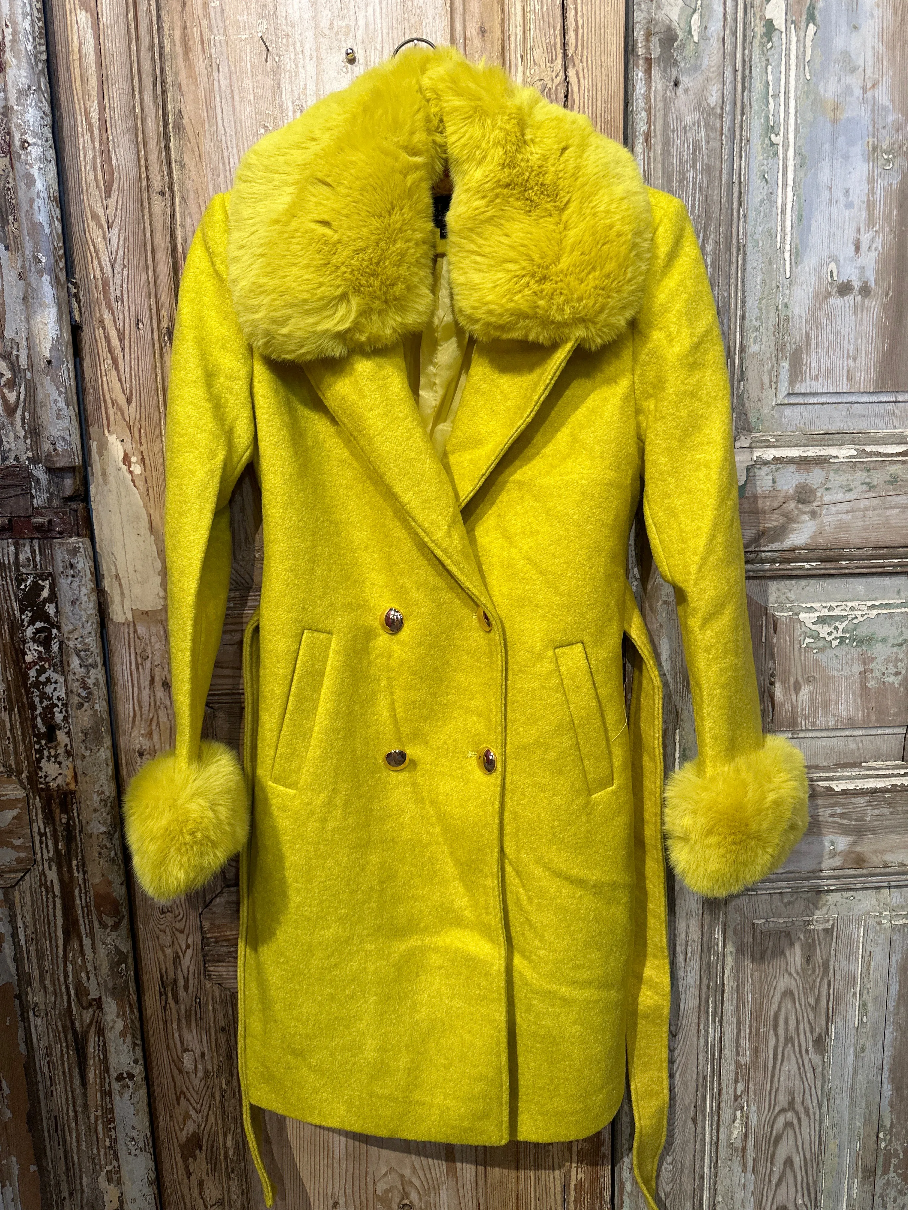 Removable Fur Coat-10020