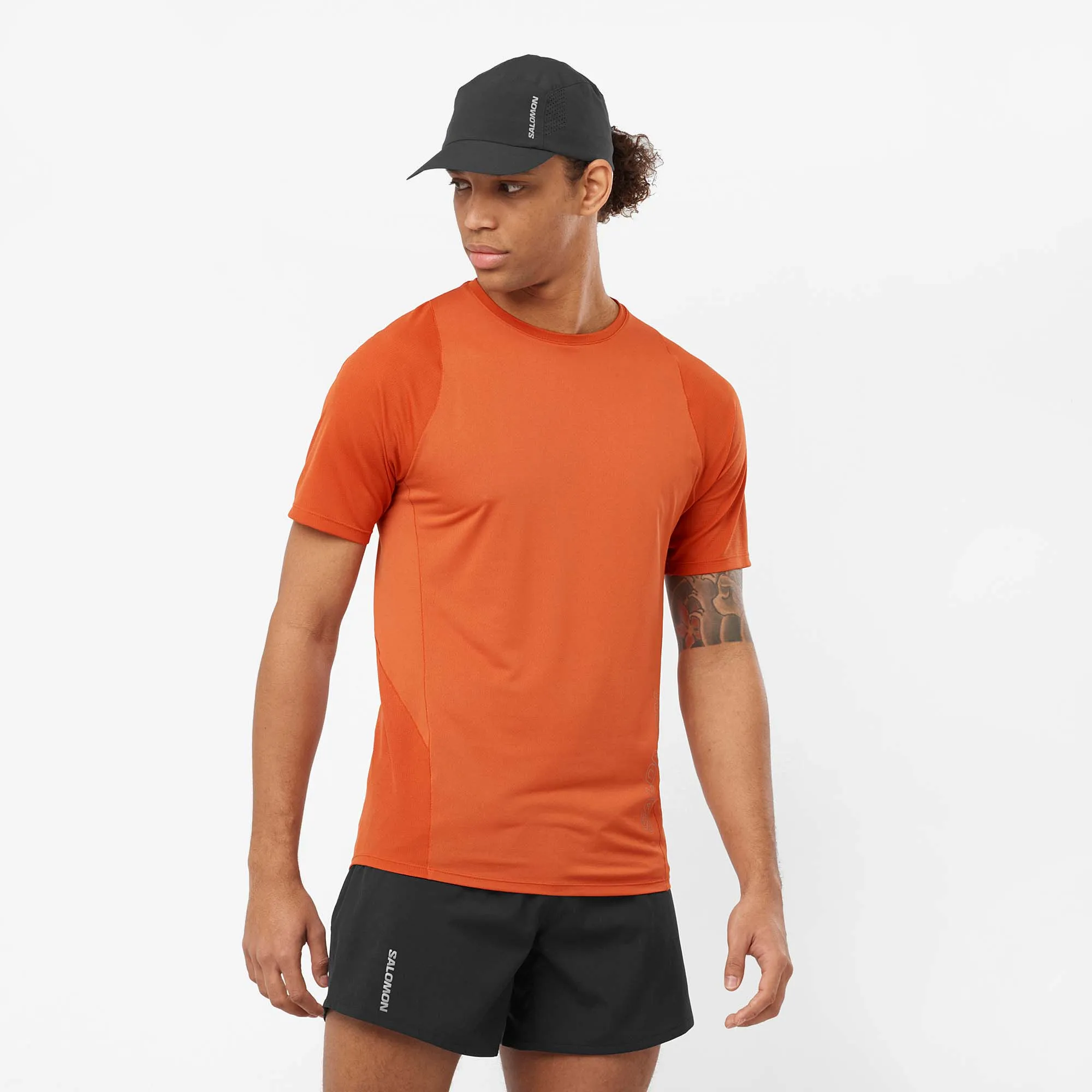 Salomon | Men's Sense Aero Short Sleeve T-Shirt - Burnt Ochre