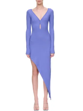 Slanted Dress (LSSD-PURPLE)