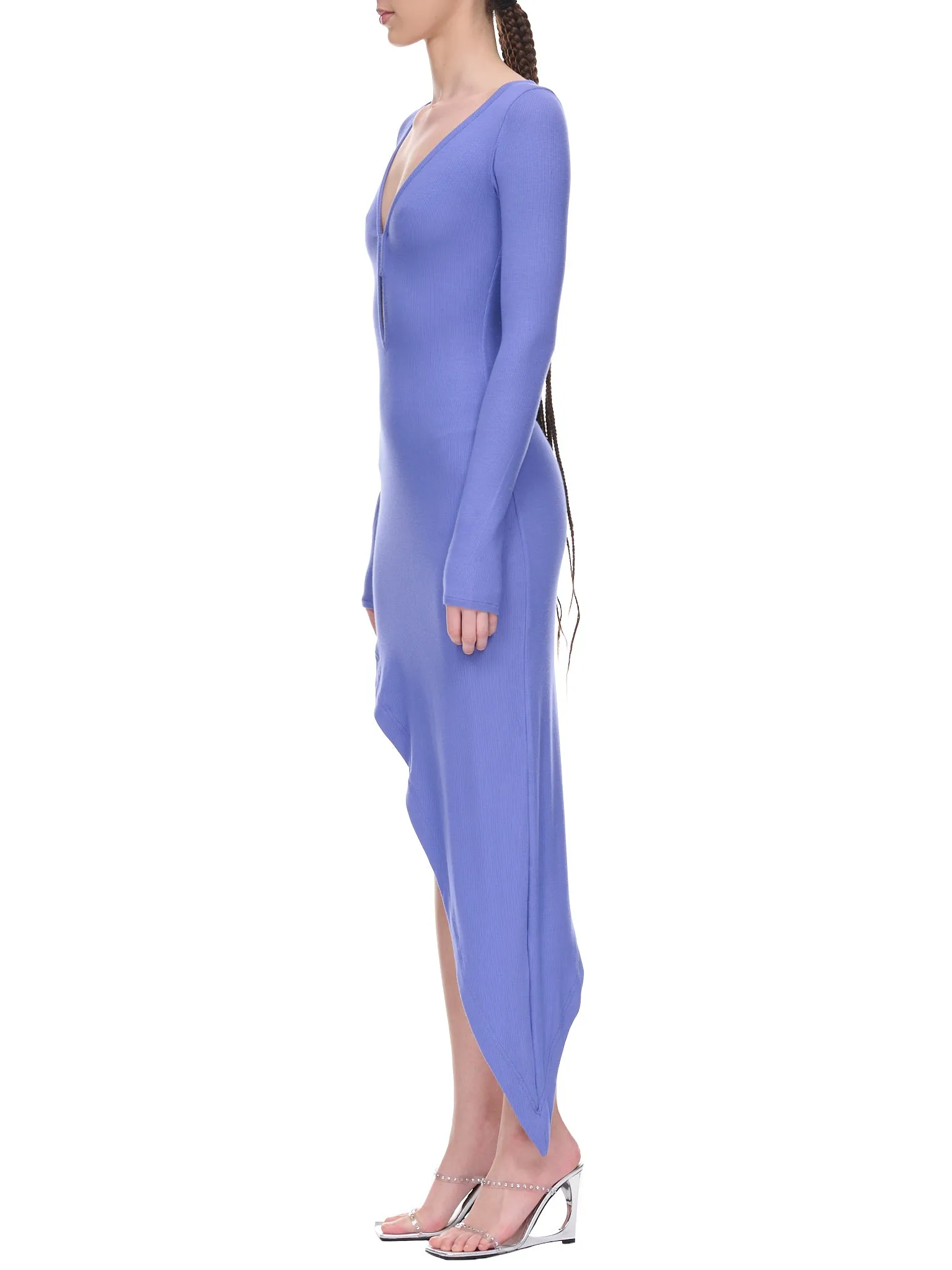 Slanted Dress (LSSD-PURPLE)