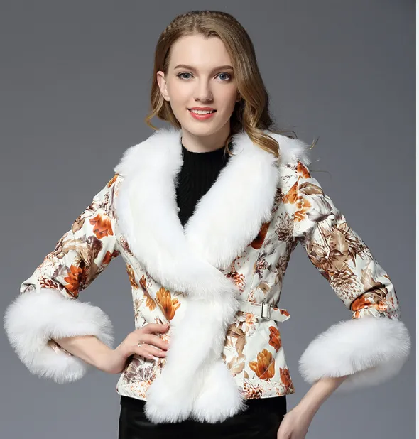 Slim Fit Faux Fur Coat