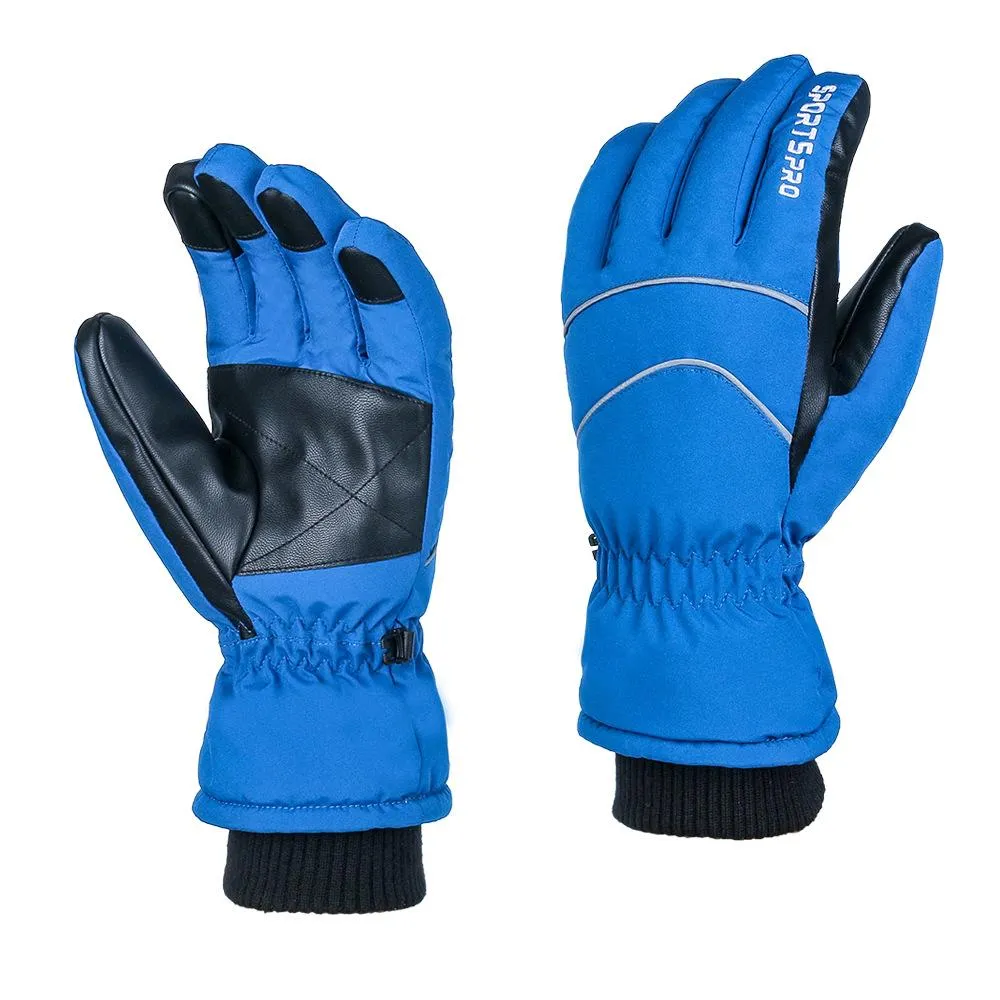 SportsPro Hiking Gloves Waterproof Windproof Riding Warm Cold Weather Gloves