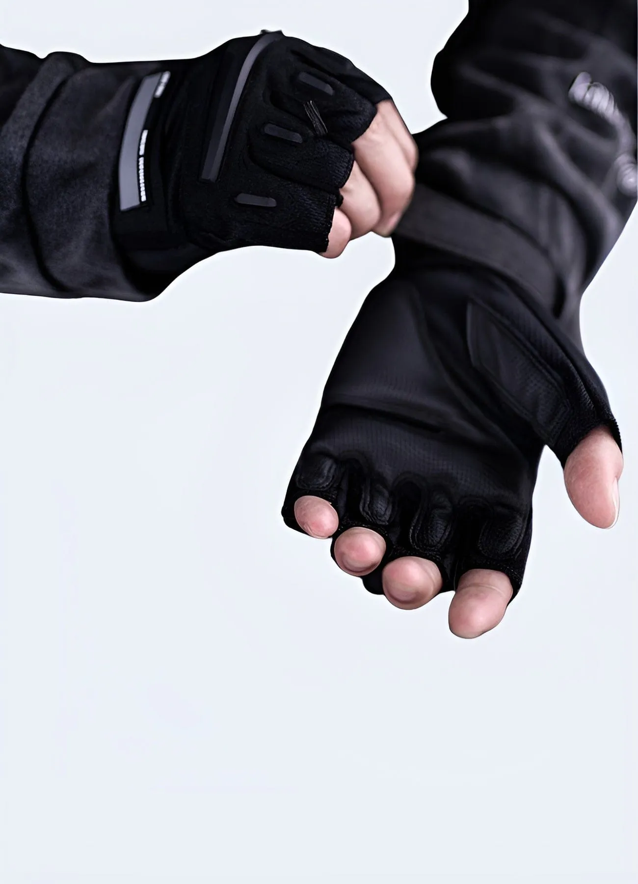 Streetwear FIngerless Gloves