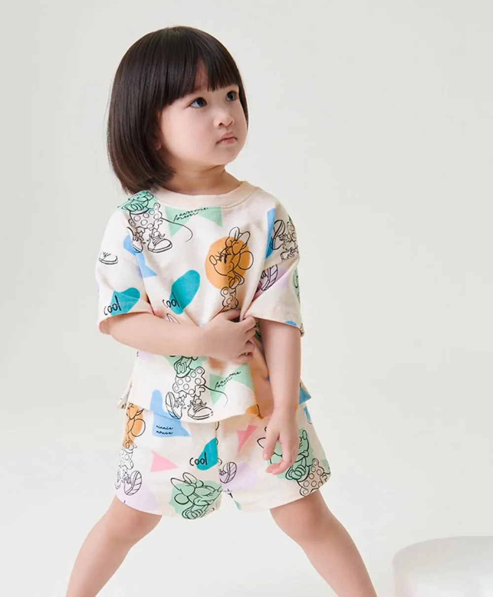 Summer Children's Clothing Breathable Cotton Girl's Suit Wholesale Girls Clothes