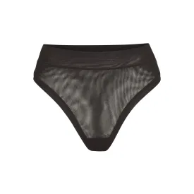 SUMMER MESH THONG | ONYX