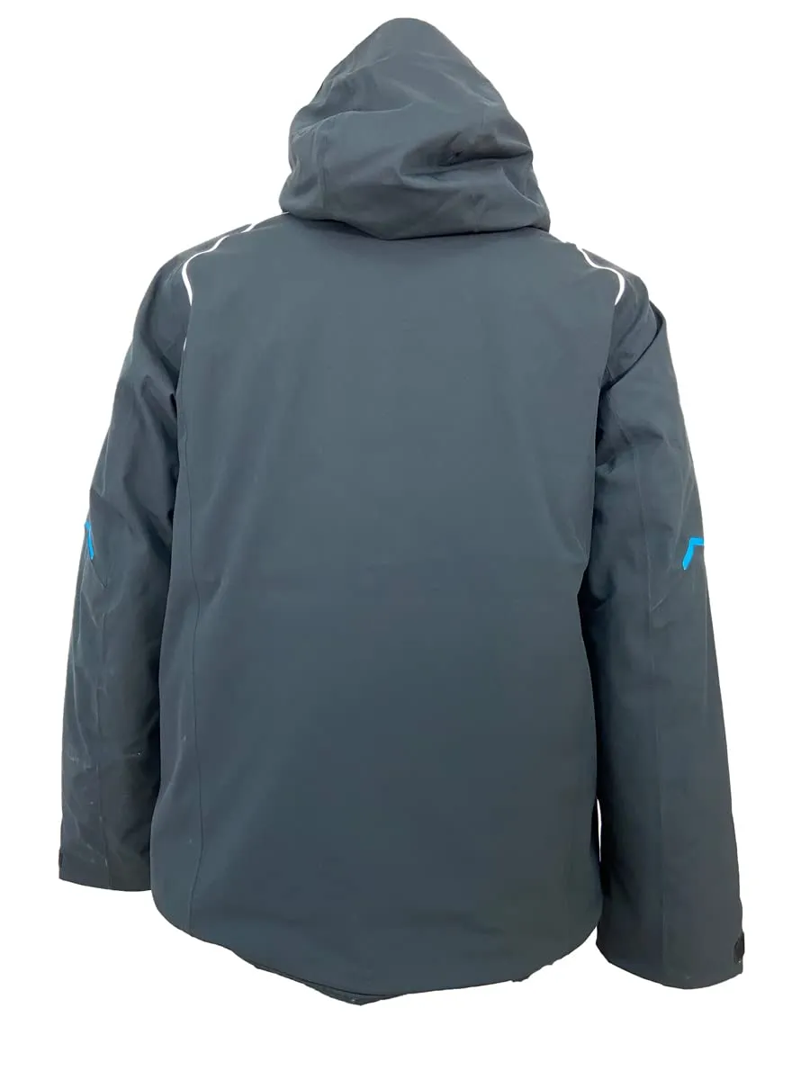 Sunice Men's Clay M2010 Black/Ocean Blue X-Large Insulated Winter Jacket