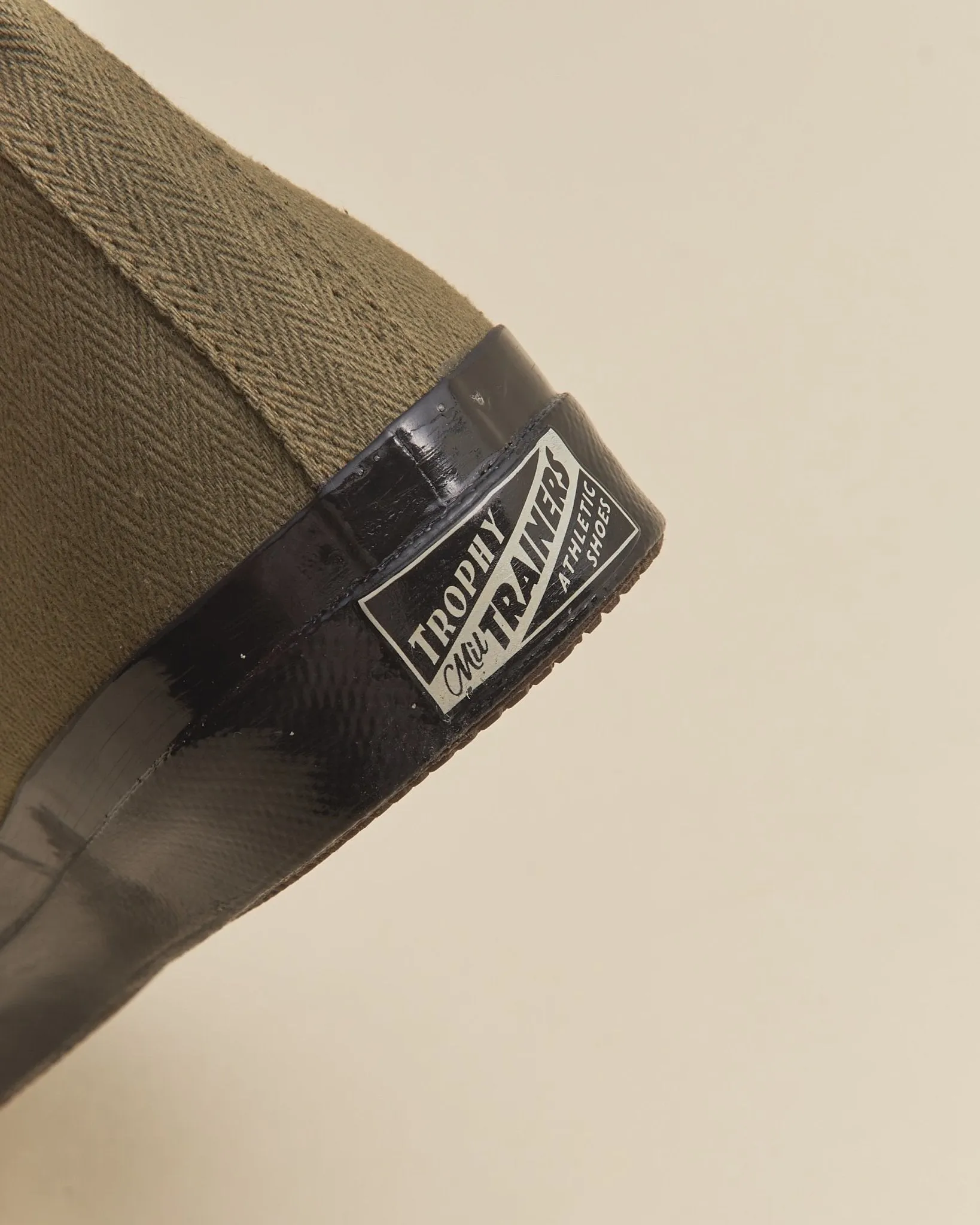 Trophy Clothing Hi-Top Mil Sneaker - Olive