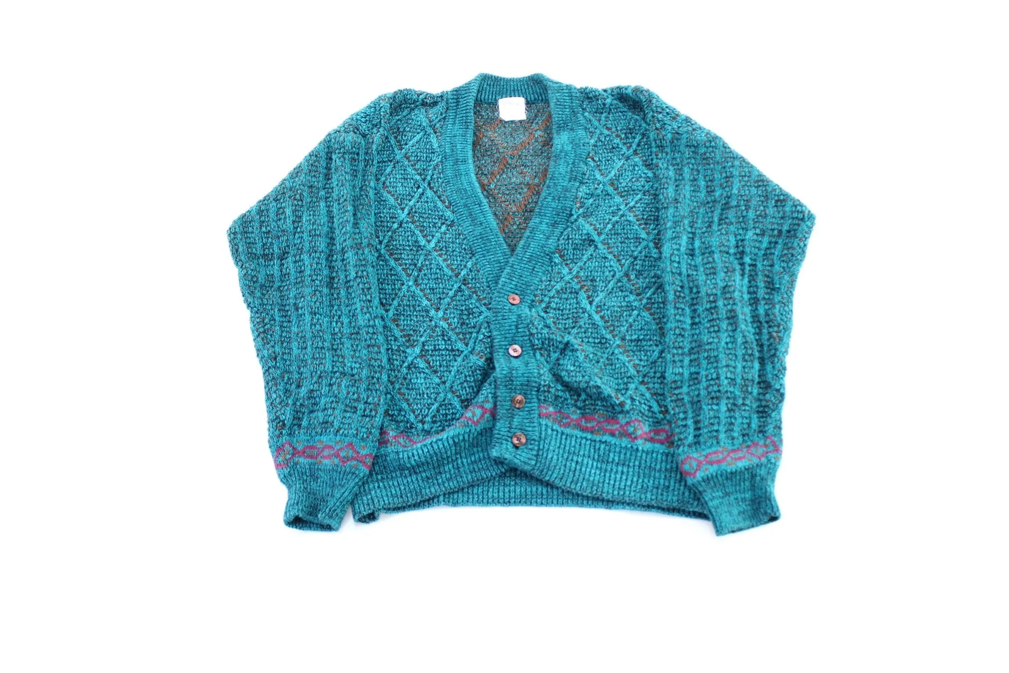 Vintage Geneva Knitted Cardigan Sweater