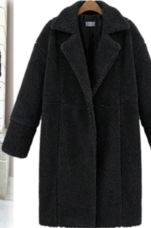 Warm Wool Long Coat