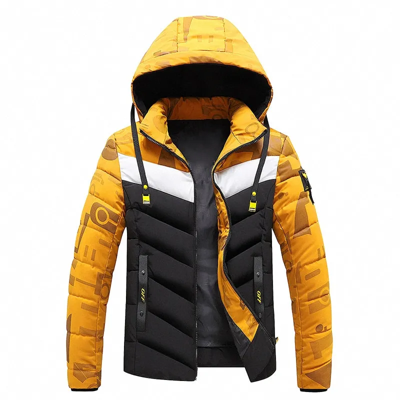 West Louis™ Brand Outwear Windproof Warm Coat