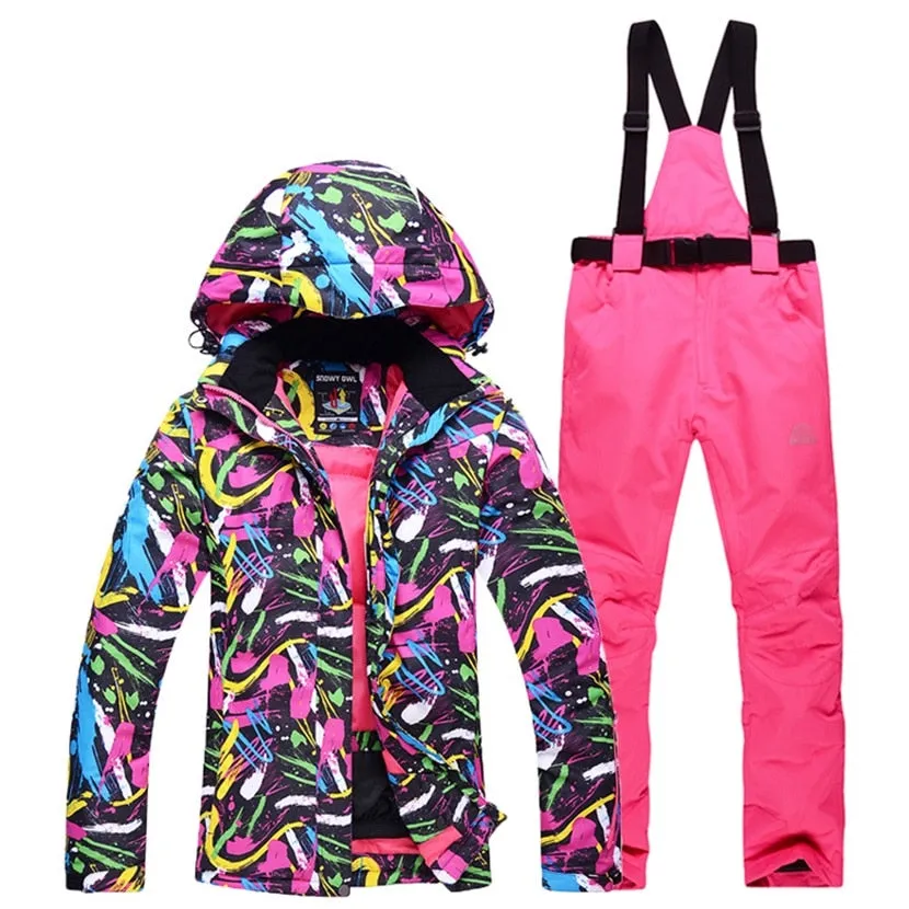 Winter Ski Snowboard Suit - Women's