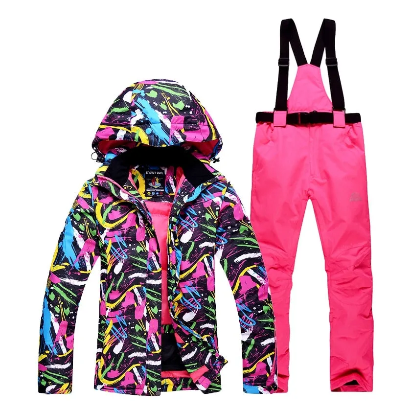 Winter Ski Snowboard Suit - Women's