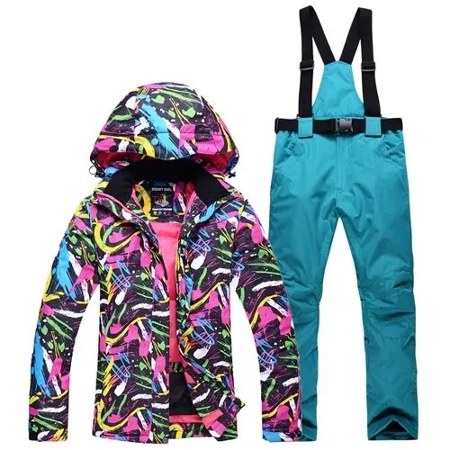 Winter Ski Snowboard Suit - Women's