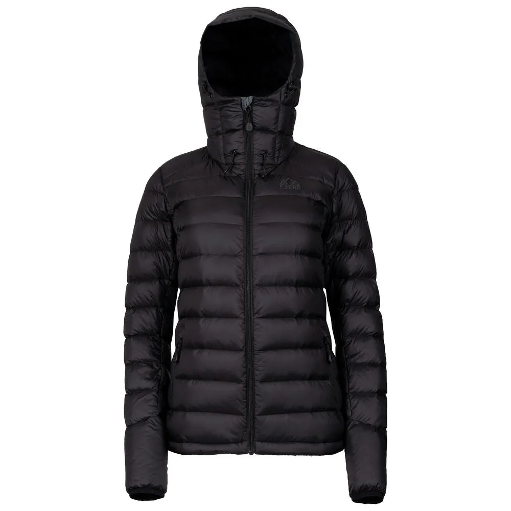 Womens Arktis II Down Hooded Jacket (Stealth)