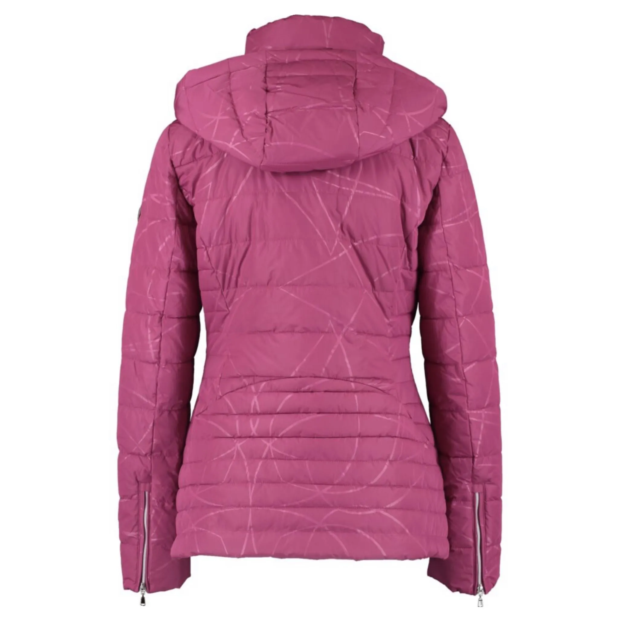 Womens Georgio Armani EA7 Pink Down Jacket