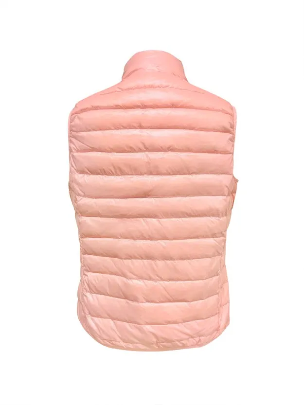 Women's Pink Down Vest