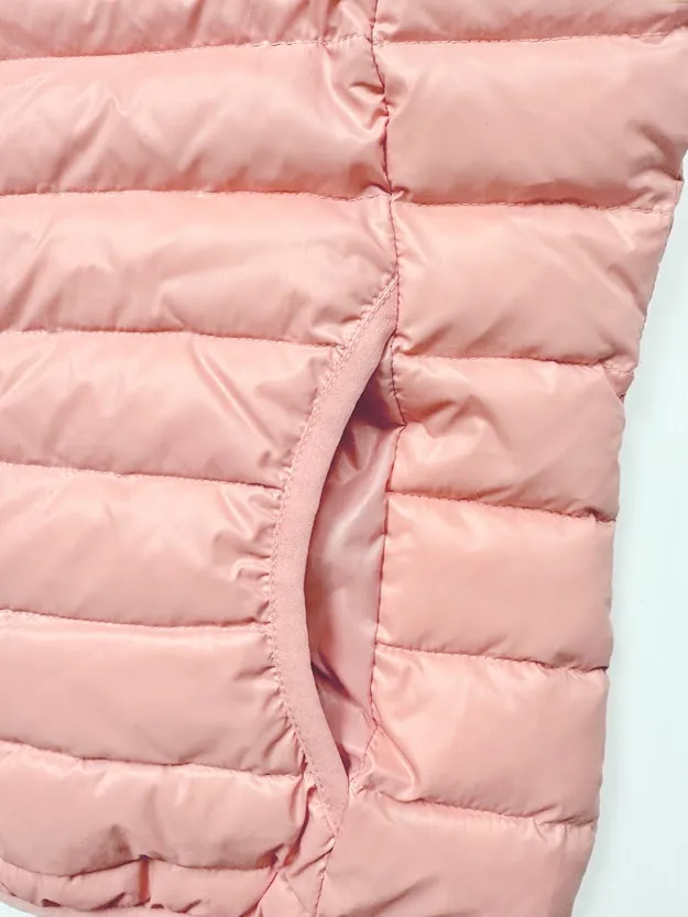 Women's Pink Down Vest