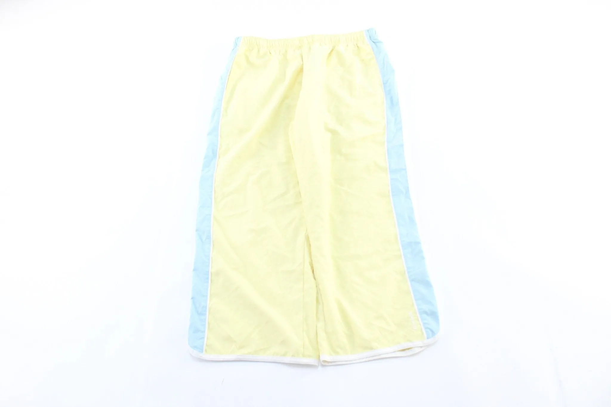 Women's Reebok Embroidered Logo Yellow & Blue Pants