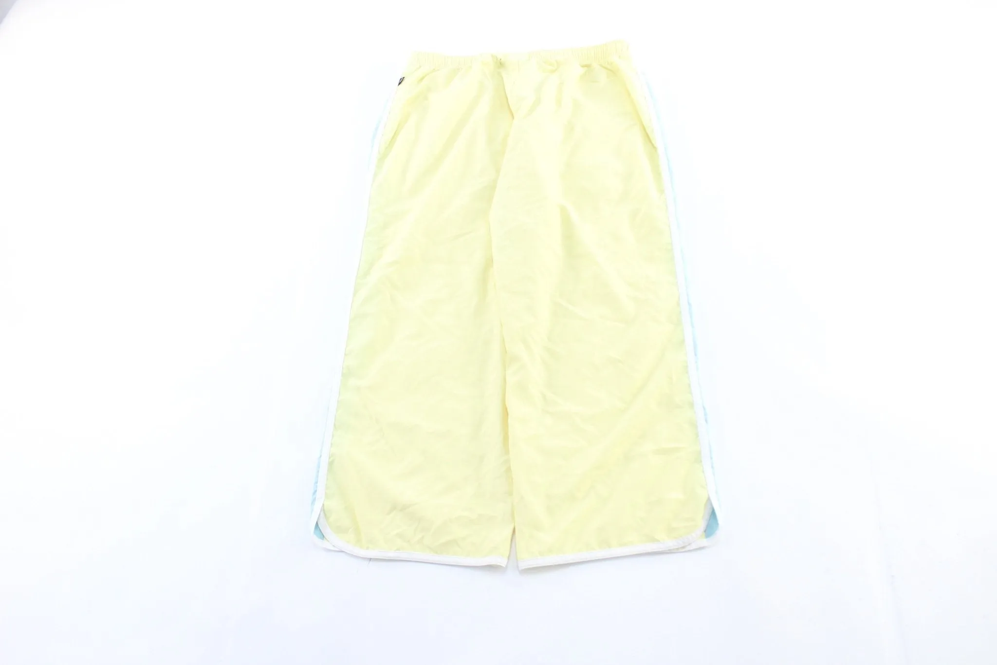 Women's Reebok Embroidered Logo Yellow & Blue Pants